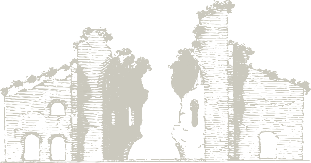 Decorative ruins